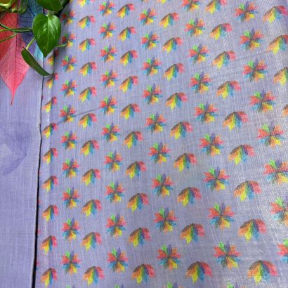 Blouse Lenin tissue saree