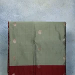 Sage Green Semi Silk Saree