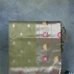 Olive Green Tissue Paithani