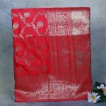 Red Banarasi Silk Saree Poorna Boutique Pallikaranai Chennai India