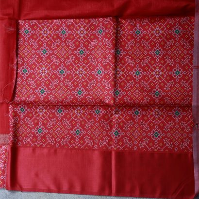 Raw Silk Cotton Sare blouse poorna boutique