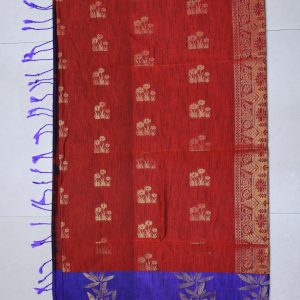 Semi Tusser Silk Saree poorna boutique
