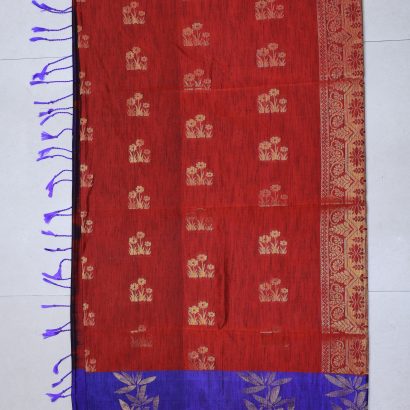 Semi Tusser Silk Saree poorna boutique