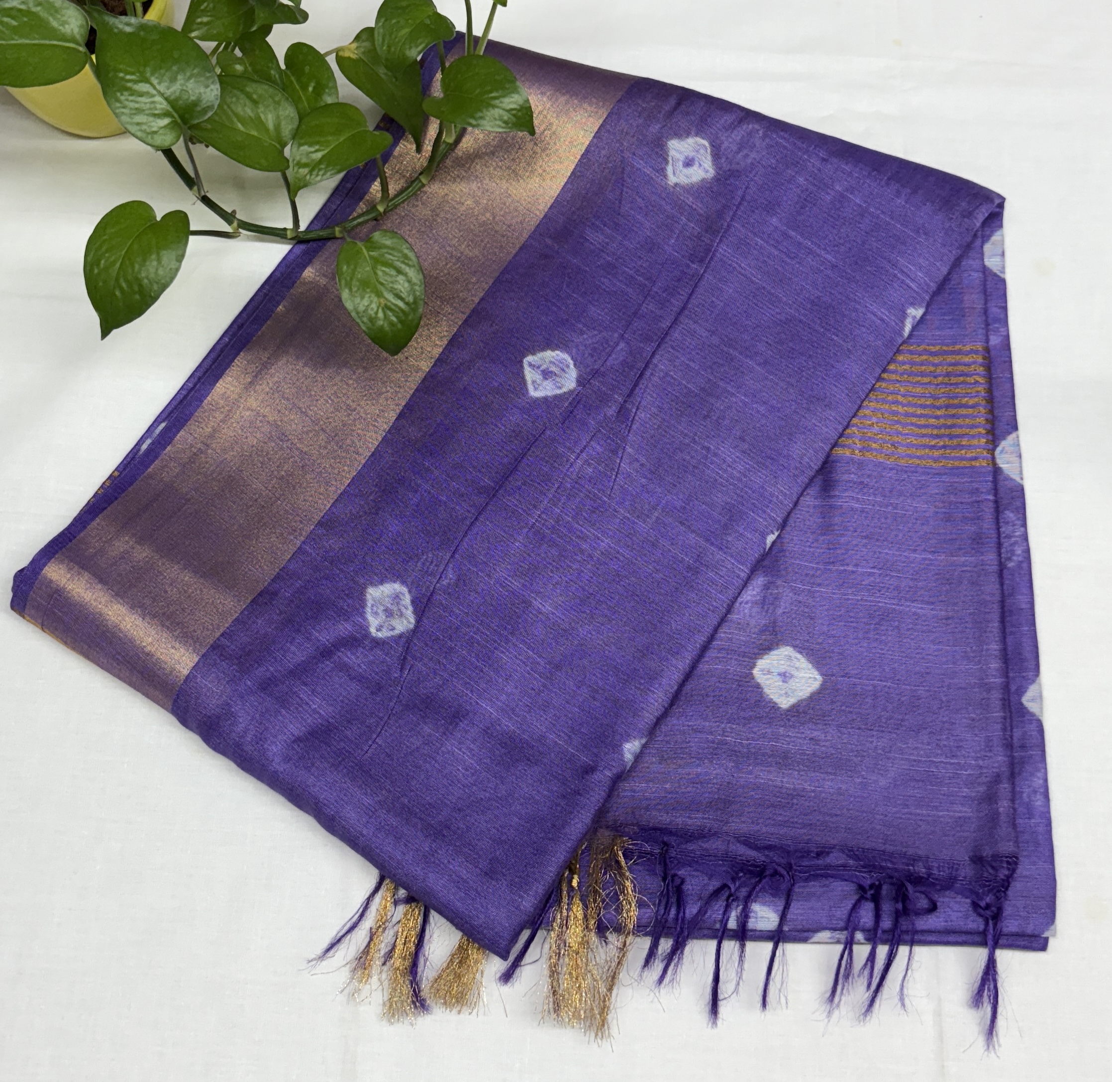 Handloom cotton saree