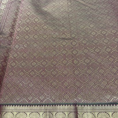 Blue Pure Silk Cotton Saree
