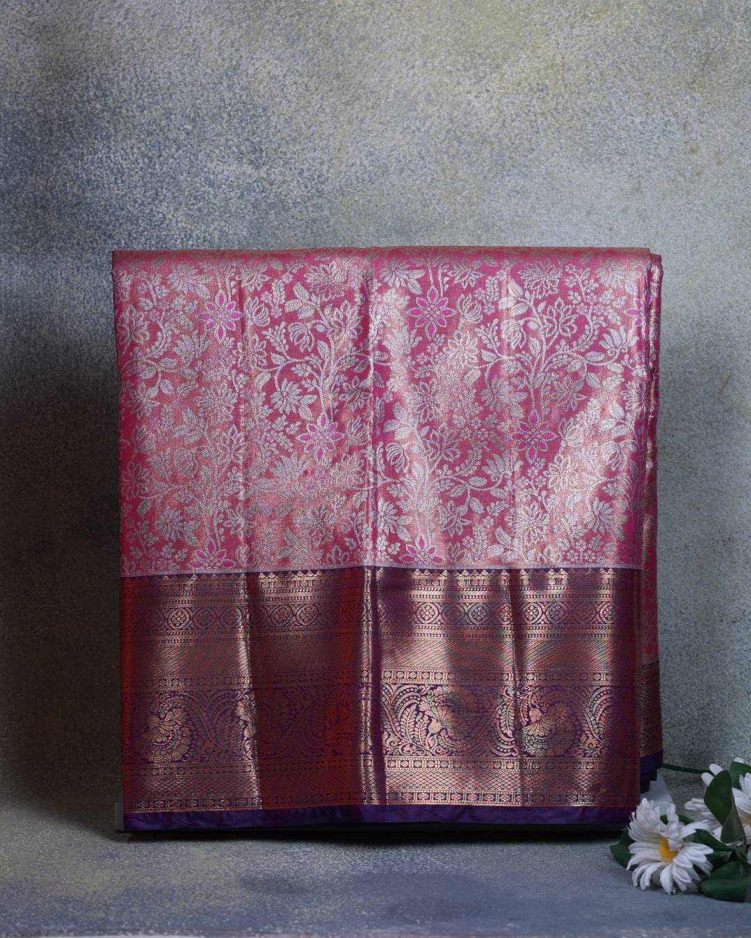 New Project (3) Semi Tissue Silk Saree