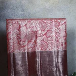 Red Semi Tissue Silk chennai