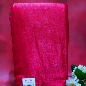 red Space Silk saree Poorna Boutique, Pallikaranai, Chennai