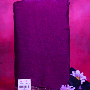 Purple Space Silk Saree poorna boutique