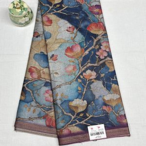 Soft Tassar Printed Saree