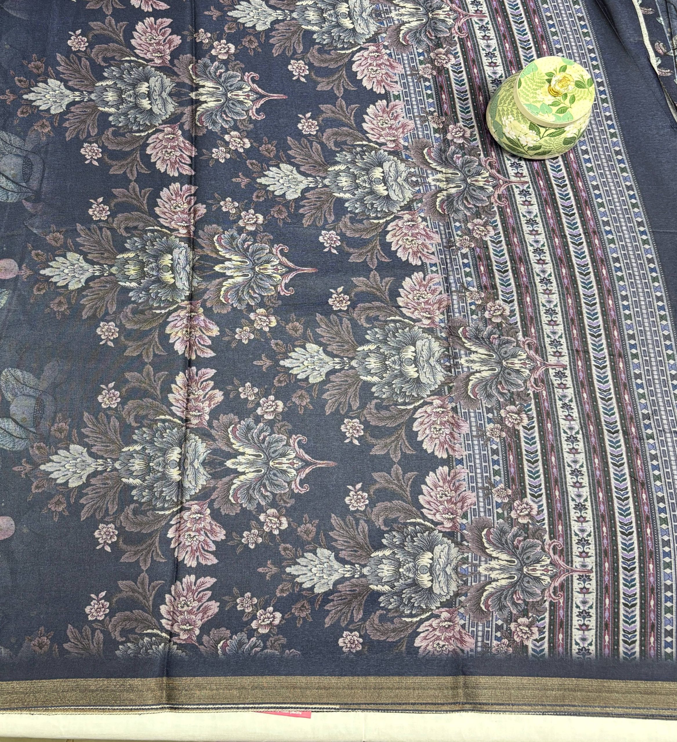 Unique Designer Tussar Saree 1 Unique Designer Tussar Saree