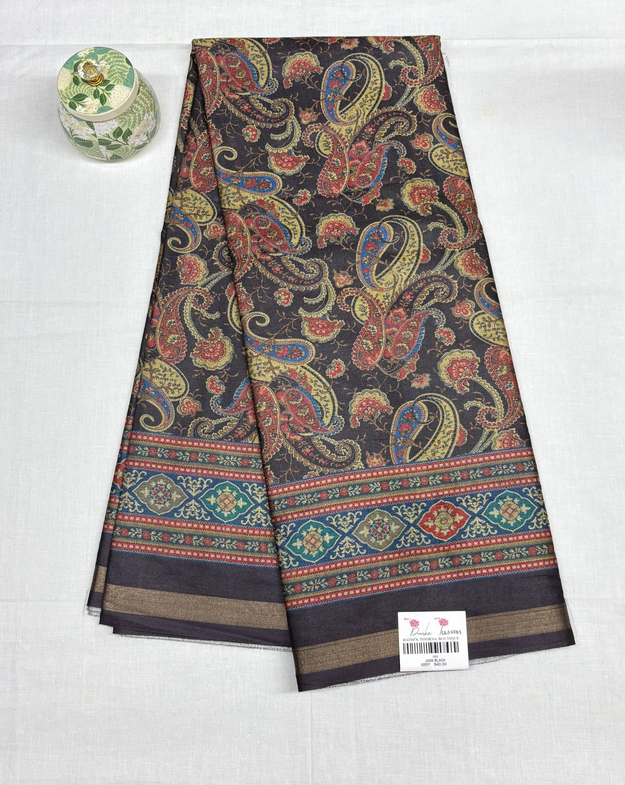 tissar-saree-poorna-boutique-3 Soft Tussar Saree