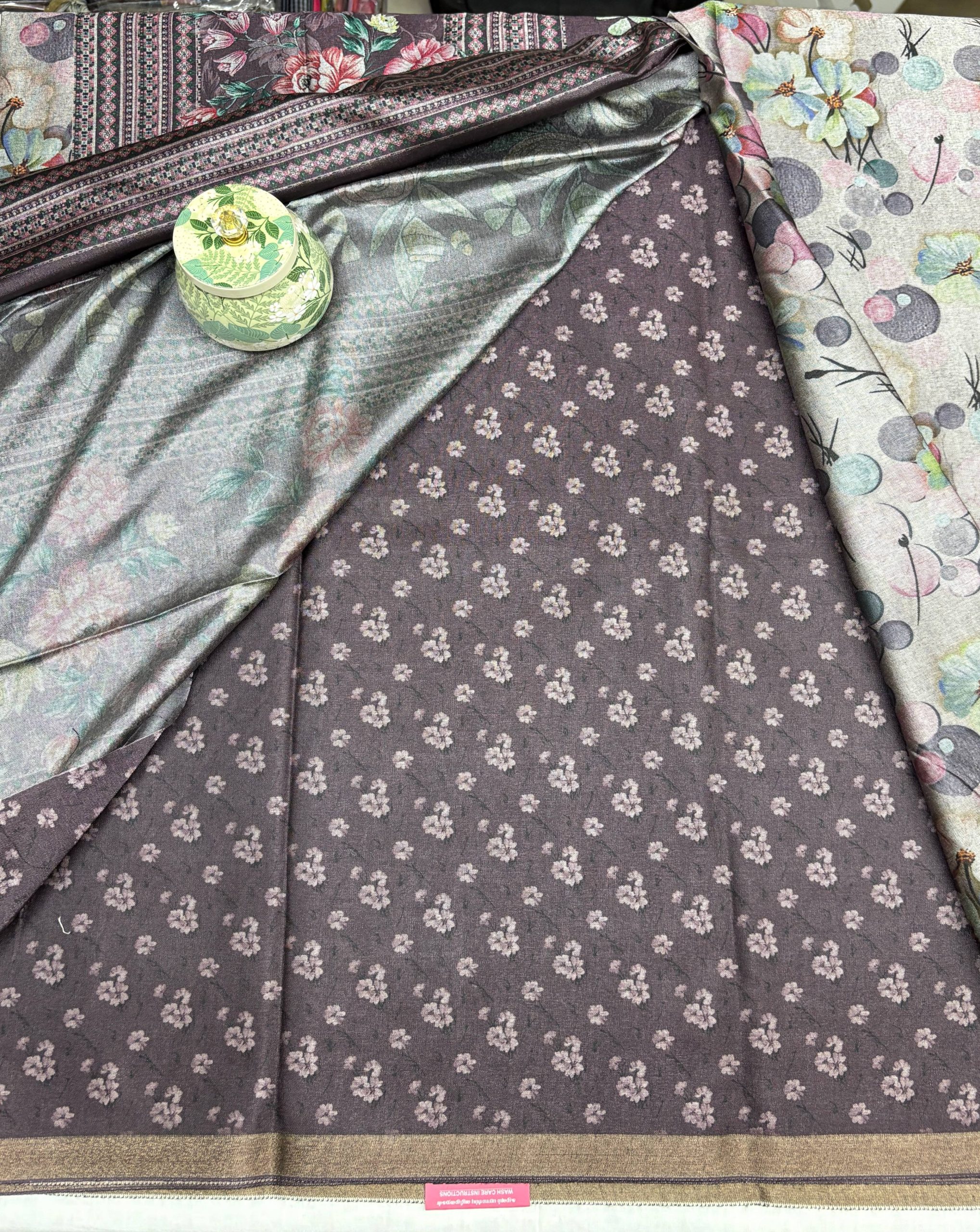 Premium Soft Tassar Printed Saree 2 Soft Tassar Saree