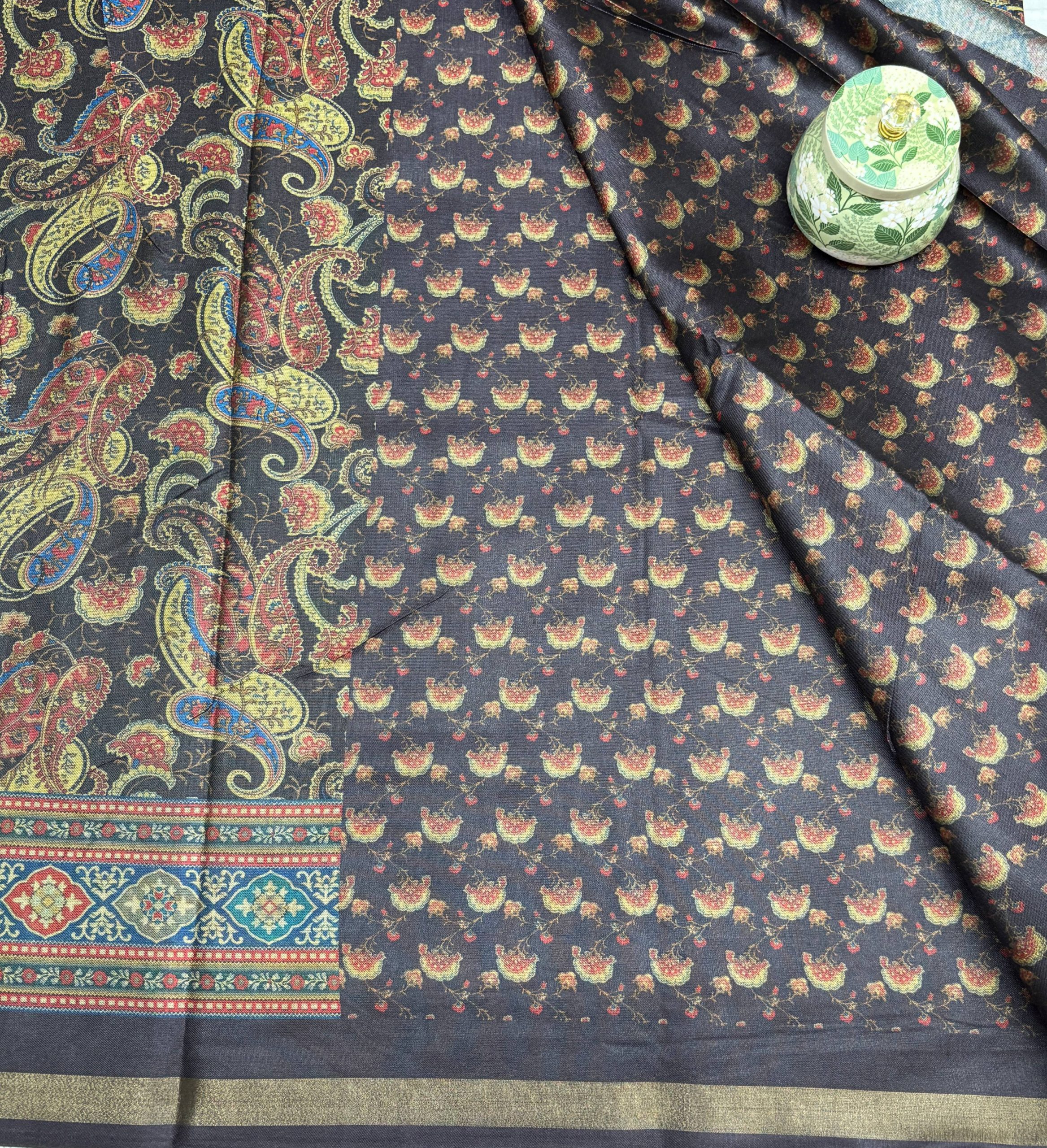 Unique Designer Tussar Saree 2 Soft Tassar Printed Saree