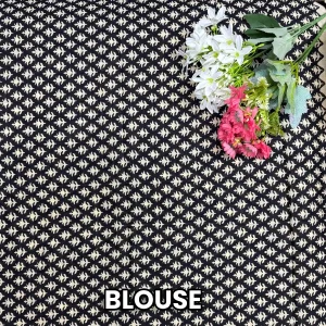 sandal jaipur cotton saree blouse