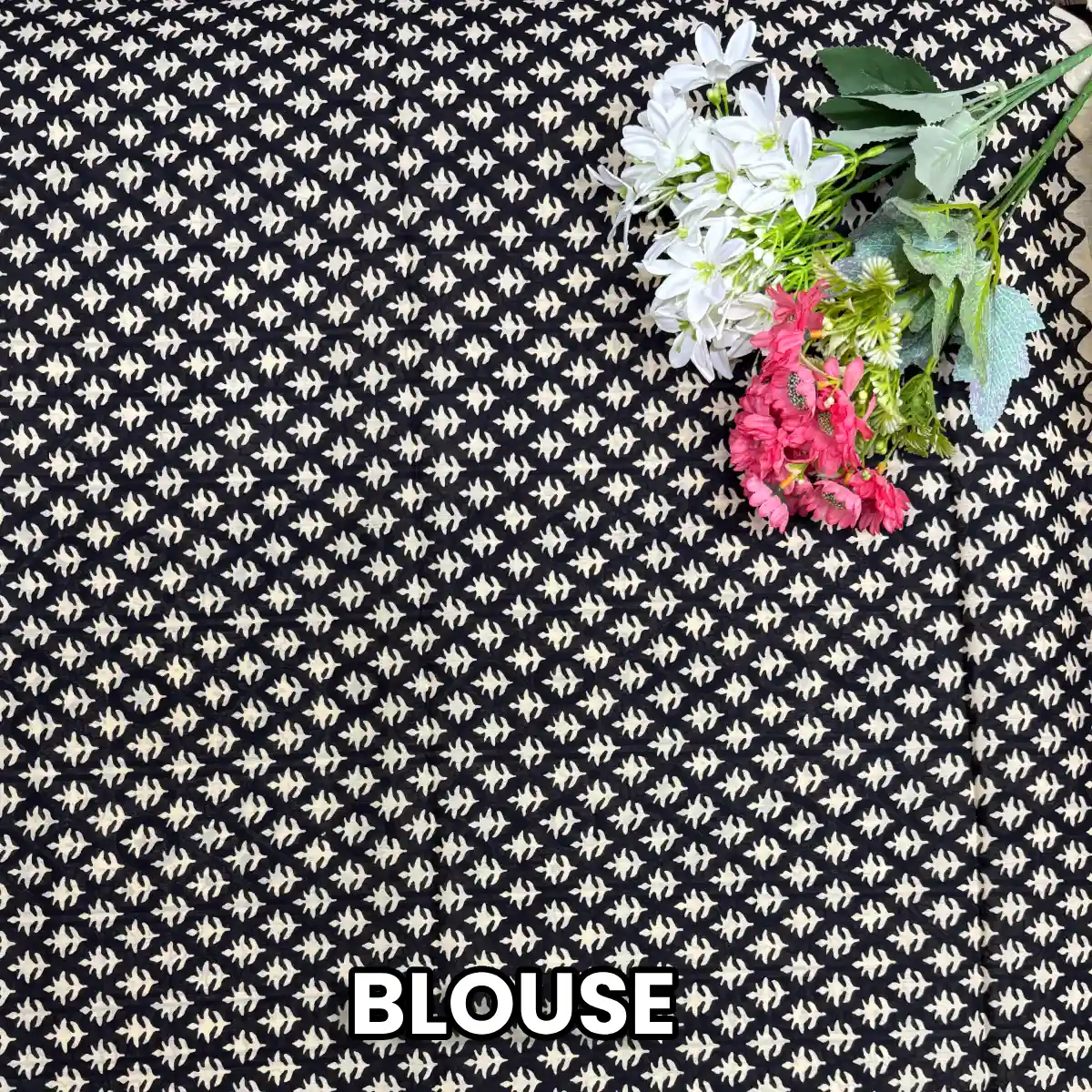 Beautiful Sandal Jaipur cotton Saree | Price Rs.891| Poorna Boutique, Chennai 1 sandal jaipur cotton saree blouse