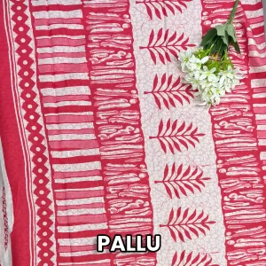 Home 25 Graceful Peacock Motif Cotton Saree pallu