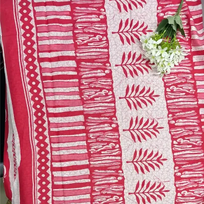 Graceful Peacock Motif Cotton Saree-Pallu Poorna boutique, Pallikaranai, Chennai