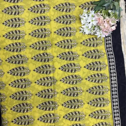 Black Jaipur cotton Saree pallu poorna boutique